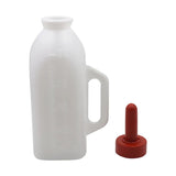 2L Livestock Calf Nursing Feeding Milk Bottle with Nipple Livestock Cow Cattle Milk Drinking Bottle