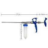 2ML Adjustable Rabbit Insemination Gun Farm equipment Rabbit Feeder Artificial Insemination tools with Vas Deferens