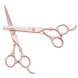 2Pcs 6.0" Stainless Professional Hair Scissors Regular Scissors Thinning Shears Hairdressing Scissors Barber Shears C9030