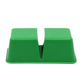2Pcs Mini Bird Parrot Food Water Bowls Feeder Plastic Pigeons Birds Cage Sand Cup Double Feeding Box Bird Feeder Poultry Feeder