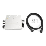 WVC600W IP65 Waterproof Solar Power Converter GriD tie Micro Inverter 22-50VDC 40A 120V Output