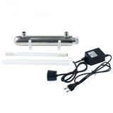 110V/220V Stainless Steel UV Water Sterilizer Ultraviolet Tube Lamp Direct Drink Disinfection Filter Aquarium Fish Tank Purifier