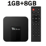 Original Tanix TX3 mini Android 11.0 H313S Quad Core 4G WiFi Box Smart 2GB 16GB 4K HD Media player 3D TX6 TV BOX 1G8G top box