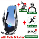 30W Wireless Charger Automatic Magnetic Air Vent Phone Holder Stand for iPhone 15 14 13 Xiaomi Samsung Fast Car Charging