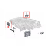 4PCS White Angel Eyes Modules LED Headlight DRL Module for G20 G21 330i 330iX M340i M340iX 2019-2022