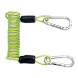 Professional Scuba Diving Dive 10cm Spiral Spring Coil Snap Clip Lanyard