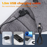 3 Gears Temperature Electric Heating Pad for Menstrual Cramps Plush Warm Palace Belt Lumbar Abdominal Uterus Hand Warmer Winter
