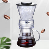 Ice Drip Pot Glass Regulatable Dripper Filter Cold Brew Maker Coffee Accessories