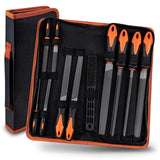 11 Pieces File Set For Wood Metal Plastic - Files In All Shapes -Workshop Files & Needle Files