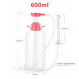 Vaginal Gynecological Irrigator Private Part Woman Washer Female Care Clean Yin Backyard Cleaner Portable Household