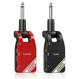 LEKATO Guitar System Rechargeable Audio Transmitter Receiver 2.4G Wireless Guitar Transmitter Receiver System for Guitar Bass