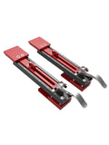 2Pcs Sliding Mounting Gauge, Adjustable Quick Positioning, Aluminum Alloy Board and Siding Gauge Tool for 10-15mm Wall