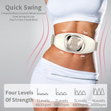 High-Frequency EMS Pulses Wireless Massager with Infrared Heating - Massageador Muscular Relief for Back, Abdominal or Waist Pain Belt.