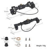 1: 12 Climbing Remote Control Car Upgraded Modified Front And Rear Door Axle Differential Lock Assembly Toy Spare Parts