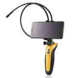 HT-669 Wifi Endoscope Wireless Borescope IP67 Tube Snake Inspection Camera 1M Cable 720P 6 LEDs For IOS Android