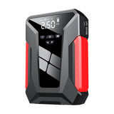 Tire Inflator Portable Compressor - Cordless Electric Pump, 10000mAh 1000A Jump Starter and Air Compressor with LED Light