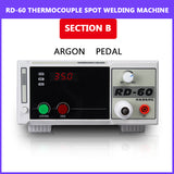 RD-60 thermocouple spot butt hine measurement welding temperature line ball