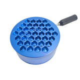 Honeycomb Management Aluminium Alloy Narguile Cachimbas Hookah Bowl Heat Keeper Base Charcoal Holder Box