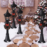 Mini Light Model Lights Decorative Streetlight Small Street Lamps For Christmas Dollhouse,8Pcs