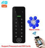 IP65 Waterproof WiFi Tuya App Fingerprint Access Control System and Smart Video Door Phone Intercom