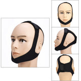 2pcs Anti Headband Chin Strap Stop Snoring Sleep Jaw Care Triangle Sleeping Support Mask Snore Belt For Woman Man