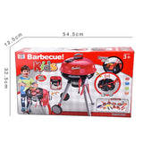 Kids Toys Sets Barbecue Grill Toy Accessories Children's Play Role Chef Simulation BBQ Suits Kitchen Performing Gift