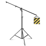 4m 2-in-1 Adjustable Boom Light Stand Tripod Heavy Duty 5kg Load Capacity with Sand Bag for Softbox Studio Strobe