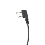 EAK007 High end walkie talkie air guide earphone with adjustable volume and Kevlar cable/electromagnetic type