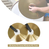 Crash Cymbal Sturdy Student Cymbals Practical Multifunction for Concert Stage Performance Music Festivals Men Women Starters