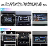Upgrade Decoder Car Ai Box Interface Carplay Android Auto Retrofit Kit 2011-2018 Jaguar Land Rover Unit for Bosch System