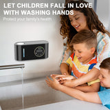 1pc Automatic Soap Dispenser, Liquid Soap Dispenser, Touchless Wall Mounted 5-speed Adjustable Soap Dispenser, 500Ml Large Capacity Bathroom Soap Dispenser, Suitable For Bathroom Without Drilling