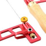 Manual Wire Saw with Blades Hand Tools Home Accessories Durable Guide Dowel Jig Kit Woodwork DIY Shape Cutting Tool