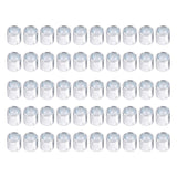 50 Pieces Durable Aluminum Longboard Skateboard Bearing Spacer 10mm X 11mm