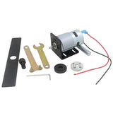 DC 12/24V Motor Manganese Steel Blade DIY Lawn Mower Set Garden Moving Tools Mini Tool