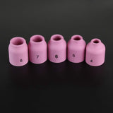 41Pcs/Lot TIG Torch Nozzle Ring Cover Gas Lens Glass Cup For WP17/18/26 Welding Accessories Tool Kit Set Retail