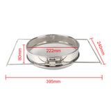 Double sieve strainer Stainless Steel Beekeeping Honey filter Net Impurity Filter Garden Supplies For Beekeeping Special Tools