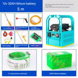 Rechargeable Water Portable Dual Pump Sprayer Car Wash Irrigation Spraying Agricultural Garden Tools