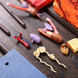 4D Human Skin Hair Organs Assembg Puzzle Teaching Manikin Science Anatomical Model