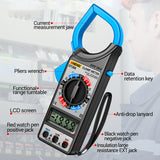 ANENG DT266 LCD 1999 Count Digital True RMS Professional Clamp Meter AC/DC Current Voltage Tester Multimeter Pliers Ammeter