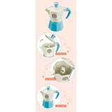 Kids Party Wooden Pretend Coffee Set Tableware Dessert Playset Afternoon Tea Role Play Toys