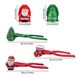 5 Pieces Santa Clau Toy Kit Tool Snowball Maker Snow Ball Clips Winter Outdoor