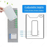Time Card Holder Clock Cards Rack Clocking Plastic Stand for time Recorder Electronic Attendance hine