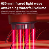 3 Modes Electric Vibration Comb Red Light Therapy Hair Growth Massage Scalp Brush Oil Liquid Applicator Head Massager