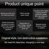 Car Dashboard Holder Quick Wireless Charger for Mini One S Hatch F55 F56 2017-2019
