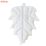Newborn Baby Cotton Carpet Blanket Leaf Shape Crawling Play Mat Rug Kid Children