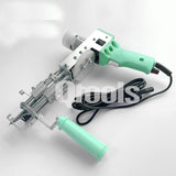 2 in 1 Green Tufting Gun Cut and Loop Pile Electric Rug Guns Carpet Weaving hine for DIY Knitting