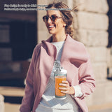 Portable Electric Juicer Fruit Mixers 600ML With USB Rechargeable Smoothie Mini Blender Multifunction hine Kitchen
