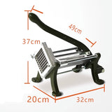 Stainless Steel Strip Slicer Potato Cutter Commercial French Fry Shredding Vegetable Fruit Chopping hine