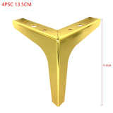 4PCS Furniture Sofa Chair Leg Iron Legs Cupboard Table Bed legs Golden Sofa Legs