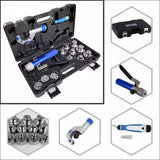 CT-300AL Hydraulic Expander Hydraulic Forging Tool Kit for Copper Tube Expander Copper Tube Expander Tool 3/8" to 1-5/8"